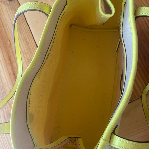 Kate Spade Citrine and Cream Tote Bag - Picture 3 of 3